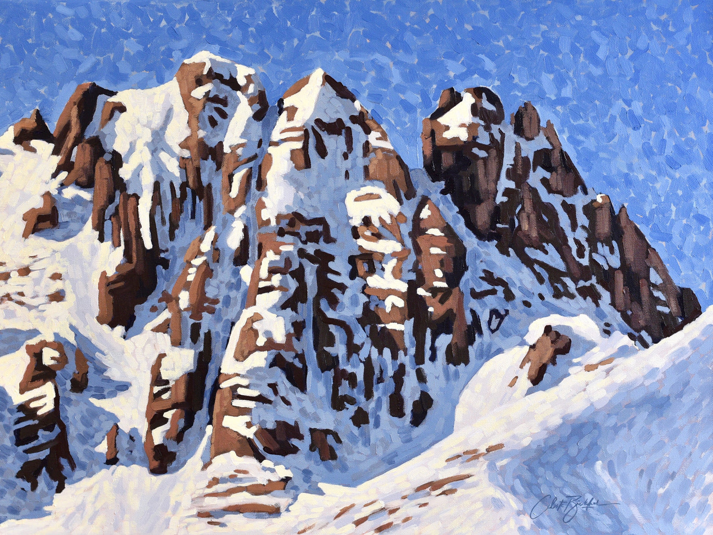 Lookout Peak, Colorado 18"x24"
