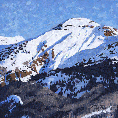 "Mt. Abrams from Yankee Girl Mine, Colorado" Limited Edition Giclee Print