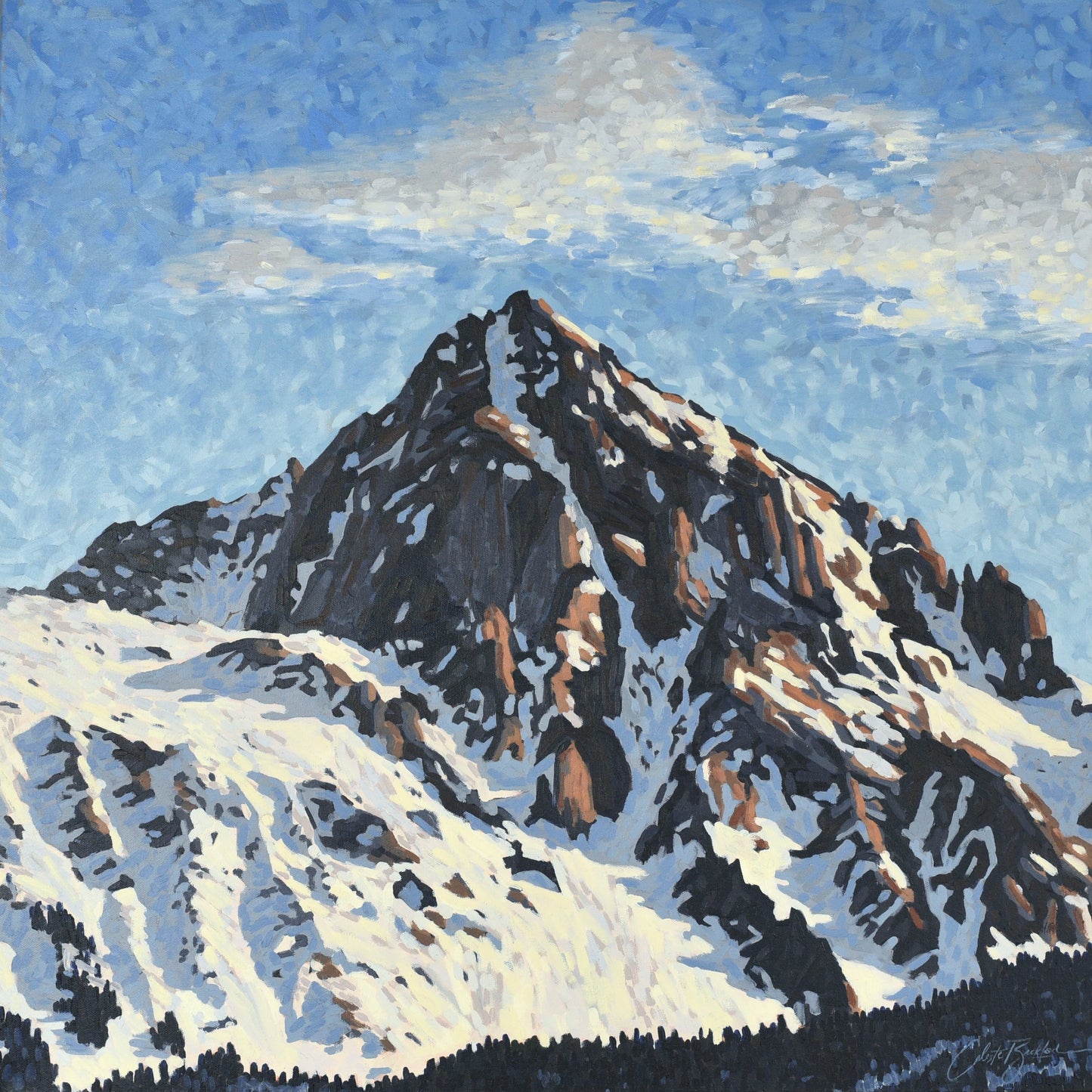 "Sneffels afternoon light, Colorado" Limited Edition Giclee Print