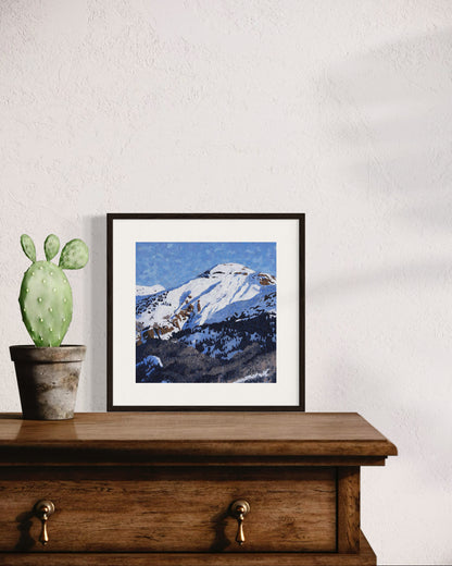 "Mt. Abrams from Yankee Girl Mine, Colorado" Limited Edition Giclee Print