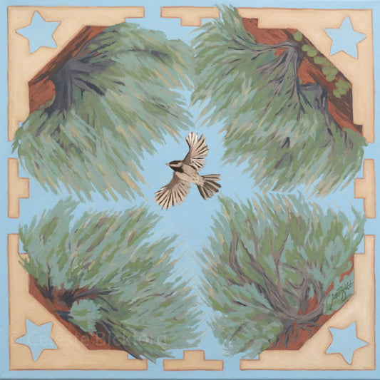 Sage & Sparrow, Limited Edition Silk Scarf