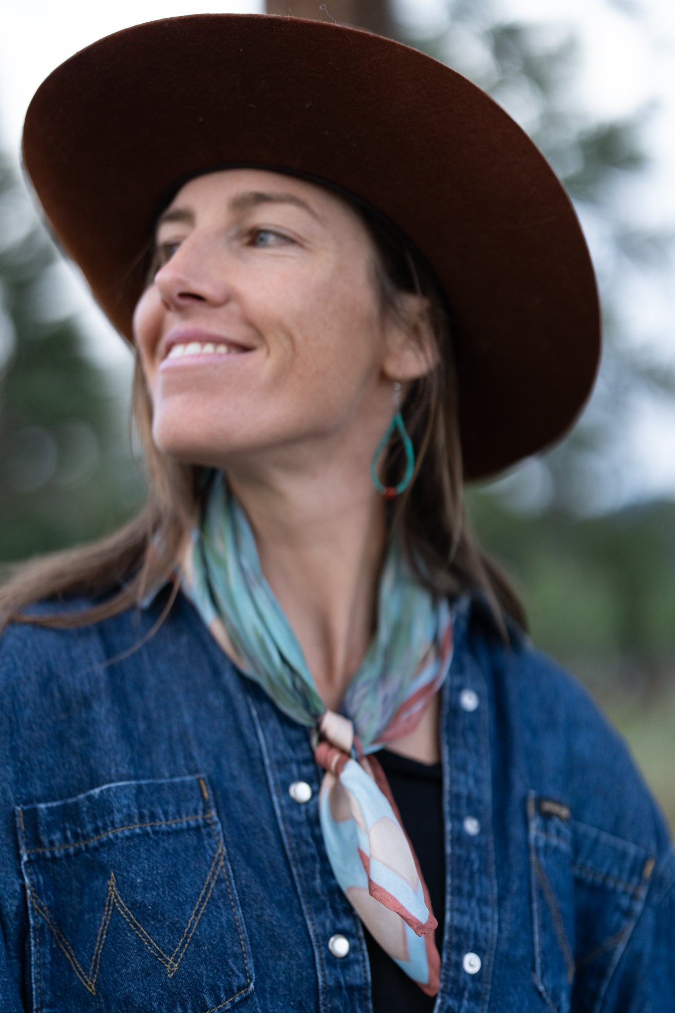 Sage & Sparrow, Limited Edition Silk Scarf